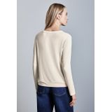 Street One - Jersey Shirt - Wit - Dames