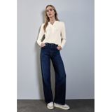 Street One - Jersey Shirt - Wit - Dames