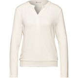 Street One - Jersey Shirt - Wit - Dames