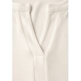 Street One - Jersey Shirt - Wit - Dames