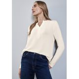 Street One - Jersey Shirt - Wit - Dames