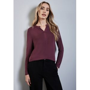 Street One - Tuniekachtig Shirt - Zwart - Viscosemix