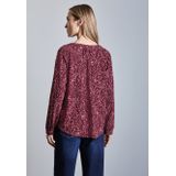 Street One - Damesblouse - Mulberry Red - 44