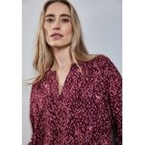 Street One - Damesblouse - Mulberry Red - 44