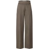 Street One Dames Rechte broekspijpen in Bruin, in size: 32