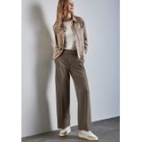 Street One Dames Rechte broekspijpen in Bruin, in size: 32