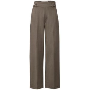 Street One Dames Rechte broekspijpen in Bruin, in size: 32