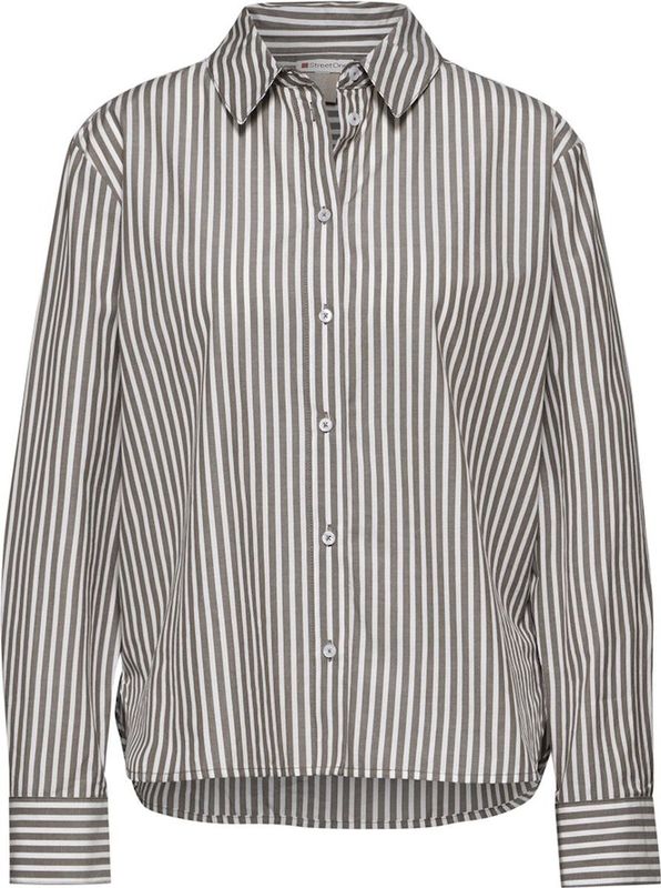 Street One - Overhemdblouse - Gestreept - Katoen