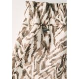 Street One Paperbag velours rok voor dames, Honey Zand, 36