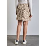 Street One Paperbag velours rok voor dames, Honey Zand, 36