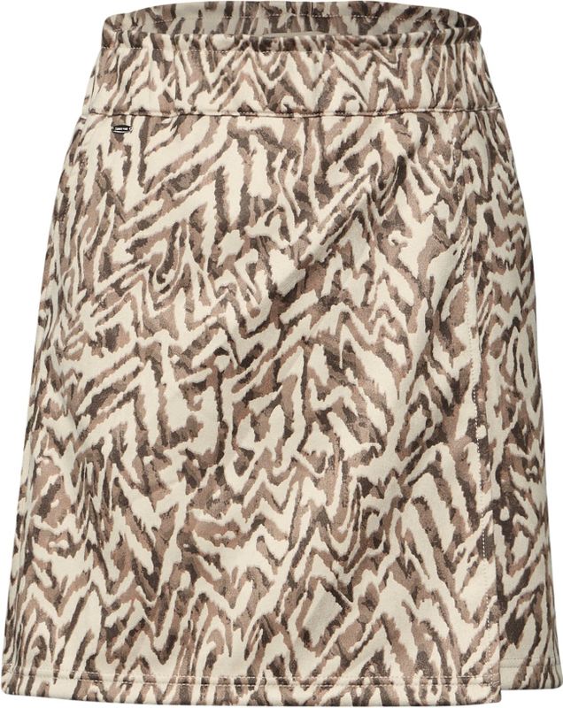 Street One Paperbag velours rok voor dames, Honey Zand, 36