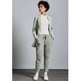 Street One Dames Cargo broek in Groen, in size: 32