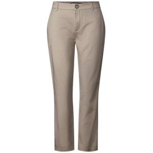 Street One - Chino - Grijs - Katoenmix met Stretch