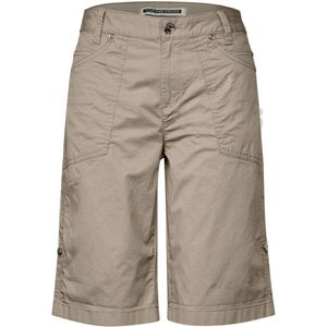 Street One Dames Bermuda met omslag in Grijs, in size: 32