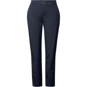 Street One - Chino Broeken - Blauw - Dames - Zachte Keperstof