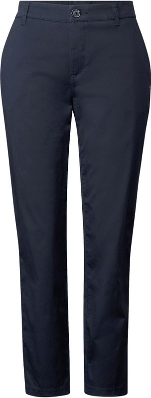 Street One - Chino Broeken - Blauw - Dames - Zachte Keperstof