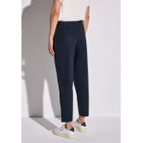 Street One Dames Cargo look broek in Blauw, in size: 32