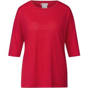 Street One - A322691 - SOL_linen look shirt w.rib col
