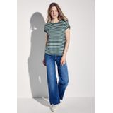 Street One - A322699 - T-shirt - Khaki - Katoen