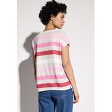 Shirttops - Glory Red - Regular Fit - Bovenmateriaal - Gestreept Patroon