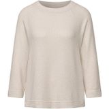 Trui - Effen - Knitwear - Ronde Hals - Driekwart Mouw - Normale Pasvorm