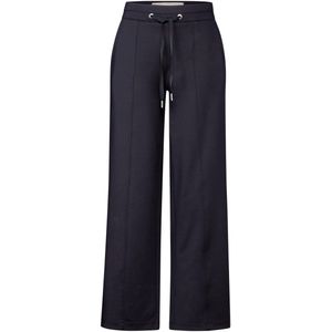 Street One - Broek - Casual - Zwart - Kreukvrije Stof