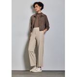 Street One - A378789 - Damesbroek - Lichtbeige - Viscose Mix met Stretchgehalte