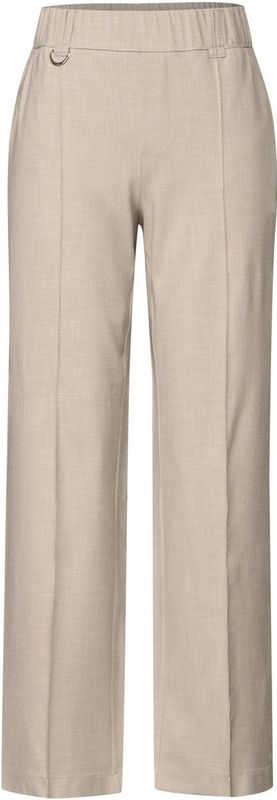 Street One - A378789 - Damesbroek - Lichtbeige - Viscose Mix met Stretchgehalte