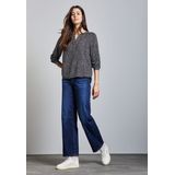 STREET ONE Langarmbluse mit All-Over Print