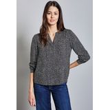 STREET ONE Langarmbluse mit All-Over Print