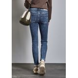 Street One - Style York - Slim Fit Jeans - Medium Blauw - Taille 28 / Lengte 30