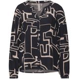 STREET ONE Langarmbluse mit All-Over Print