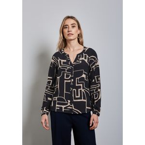 Street One - Tuniek - Grafisch Patroon - Zacht Viscosemix