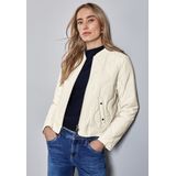 Tussenjas - Lichte Jas - Opstaande Kraag - Lange Mouwen - Viscose-Mix