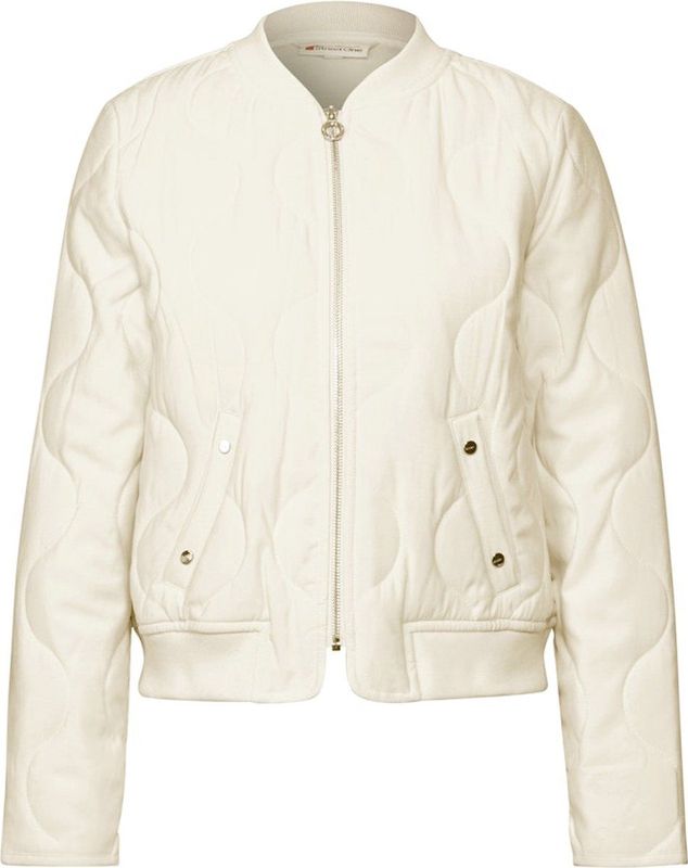 Tussenjas - Lichte Jas - Opstaande Kraag - Lange Mouwen - Viscose-Mix