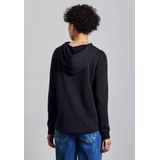 Street One - Sweat Hoodie - Grijs - Katoenmix