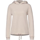 Sweater - Effen - Sweatstof - Capuchon - Losse Pasvorm