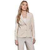 Street One - A212536 - Blazer - Beige zand - Gestructureerd