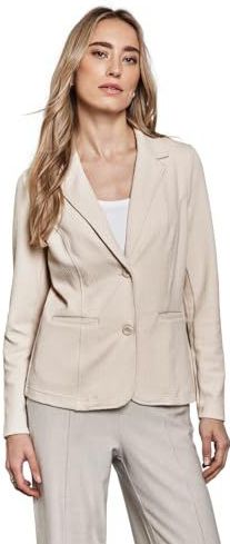 Street One - A212536 - Blazer - Beige zand - Gestructureerd