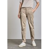 Street One - Mom Fit - Casual Jeans - Beige - High Waist