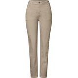 Street One - Mom Fit - Casual Jeans - Beige - High Waist