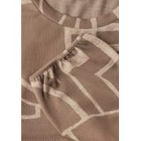 Behaaglijk shirt met print, Sheer Beige, 34