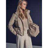 Street One - Kort Jack - Beige - Dames