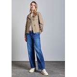 Street One - Kort Jack - Beige - Dames