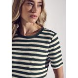 STREET ONE T-Shirt mit Streifen Muster