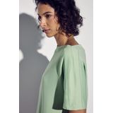 Street One - Dames Shirt - Groen - Katoen