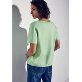 Street One - Dames Shirt - Groen - Katoen