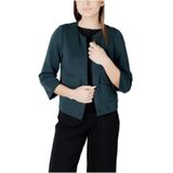 Street One - Groene Modal Jas - Dames - Polyester