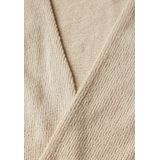 Cotton Beige - Sweatvest - Lange Mouwen - Regular Fit - Brei-Look