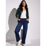 Hunter Green - Sweatvest - Bovenmateriaal - Lange Mouwen - Regular Fit